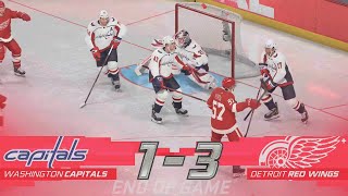 NHL 24 Gameplay Game 78 - Capitals vs Red Wings (Superstar) [4K 60fps]