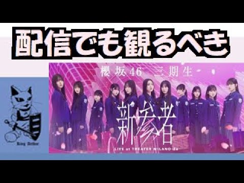 櫻坂46　三期生 「新参者 LIVE at THEATER MILANO-Za」 2023.11.12 乃木坂 5期生 & 日向坂 4期生 も見逃せないと感じるキラキラなステージ！！