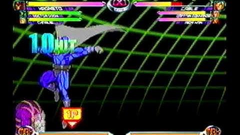 MvC2: Magneto six fierces into Doom rocks then AC to HGT