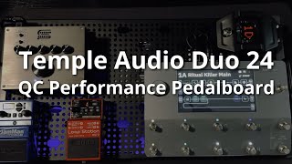 Temple Audio Duo 24 Quad Cortex Pedalboard Build