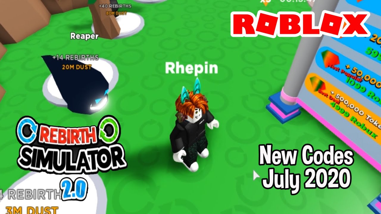 Roblox Rebirth Simulator 2 0 New Codes July 2020 YouTube