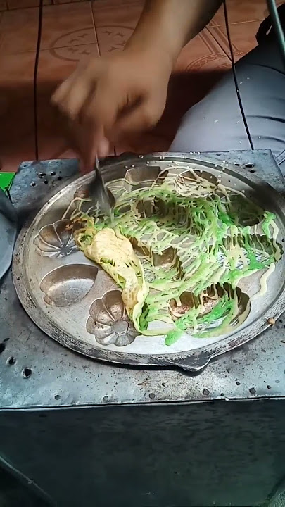 Jajanan bocil Kue sarang laba-laba