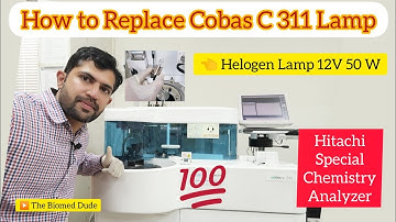 Cobas C 311 | Photometer Lamp of Special Chemistry Analyzer | Hitichi Roche #chemistry #analyzer