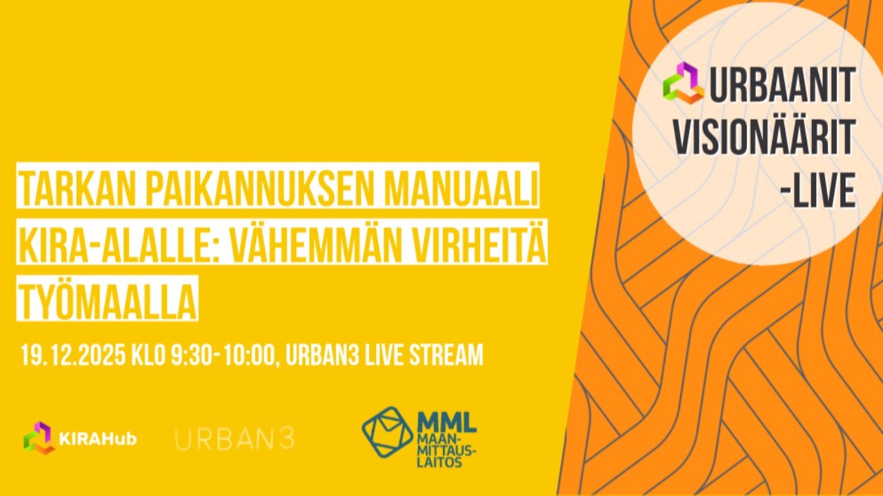 Tarkan paikannuksen manuaali kira-alalle