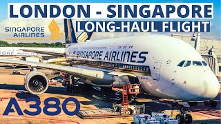 Singapore Airlines Airbus A380 | LondonSingapore | Long haul flight | Economy class | Trip Report