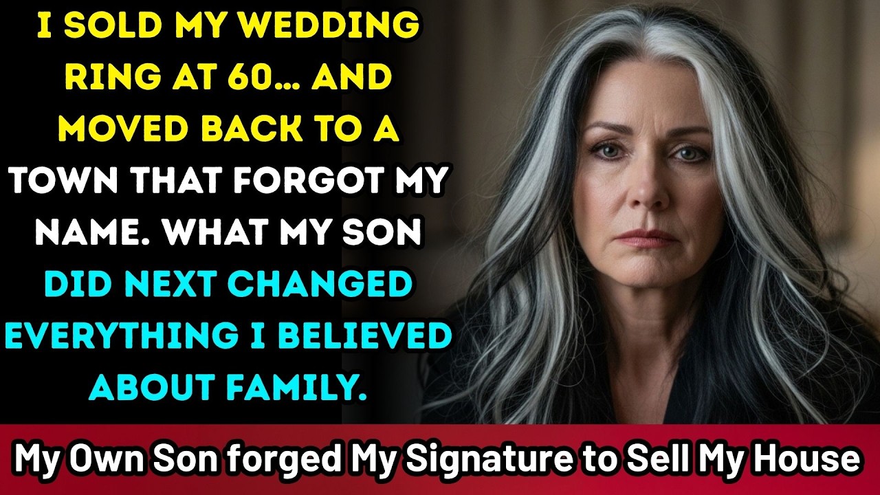 The 60-Year-Old Widow Who Sold Her Wedding Ring to Start Over in a Town That Had Forgotten Her Name.