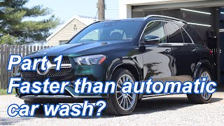 How to do Basic Ceramic Coated Car Wash Part 1 | Faster Than an Automatic Car Wash?