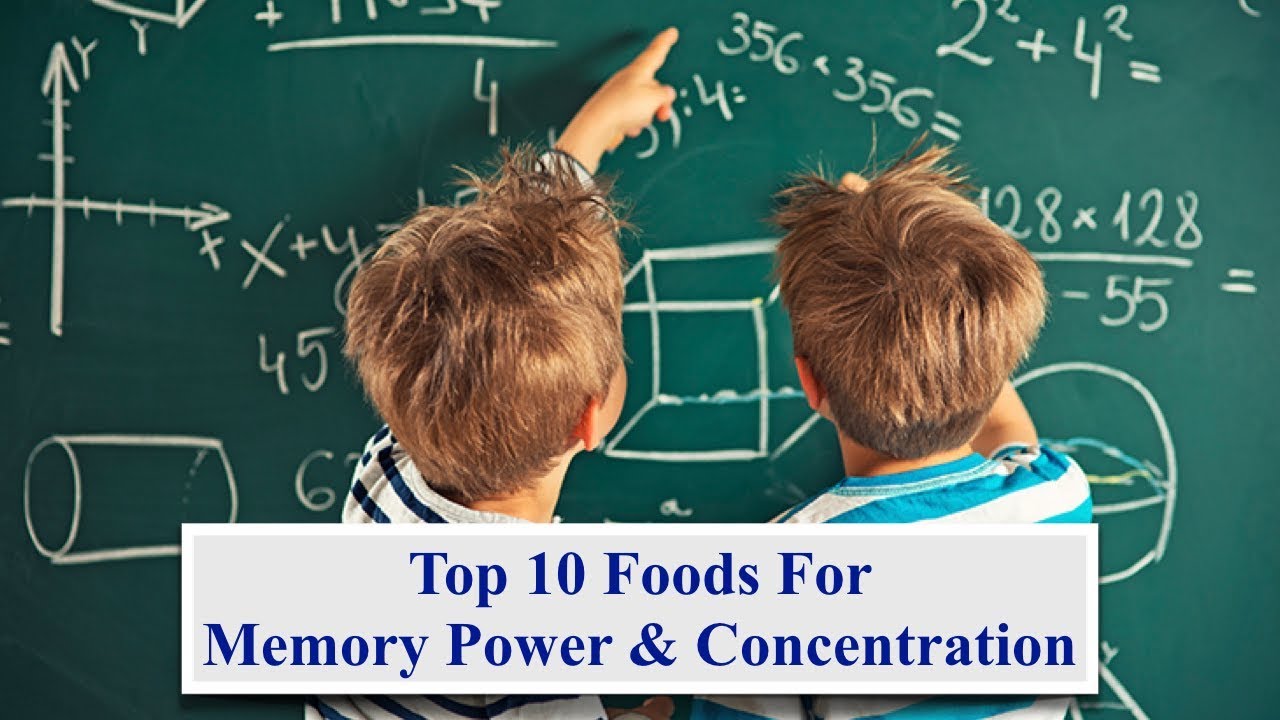 💡Top 10 Foods to Boost Memory Power & Concentration in Kids!!😎 - YouTube