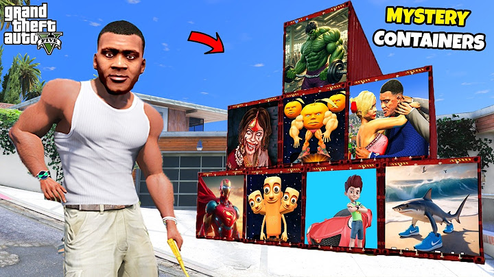Franklin Opens EVERY MYSTERY CONTAINER in GTA 5