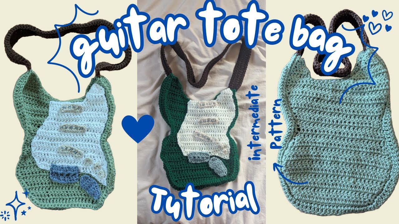 ★TOUT Y EST★ TSW Wavy Crochet Bag Sky Blue SWBGCC001SL Crochet Wavy Tote Bag Tutorial - YouTube