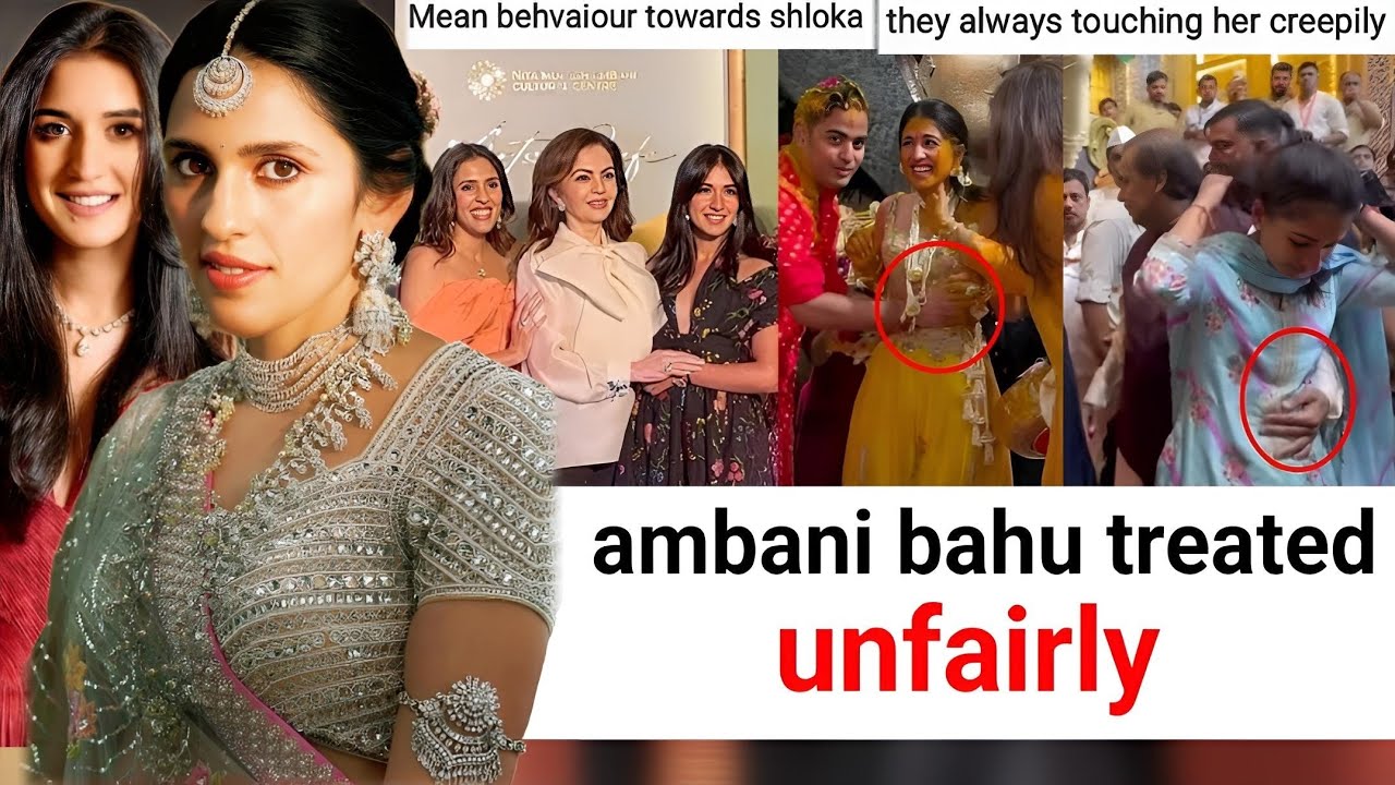 Ambani's men's WEIRD BEHAVIOR TOWARDS Radhika| Nita Ambani BEING MEAN TO Shloka & IGNORING HER
