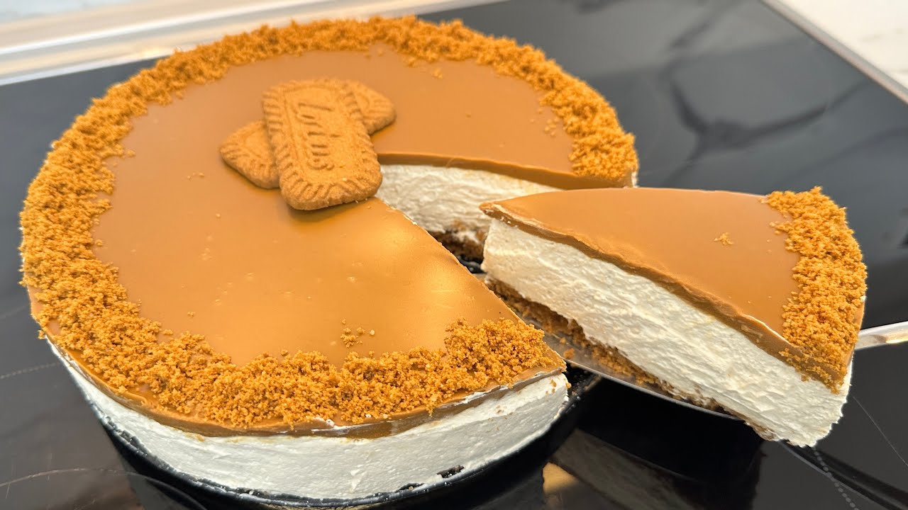 Cheescake LOTUS pa Pjekje për 10 Minuta Punë 🤤 Kuzhina e Albës 🫶