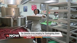 Salvation Army prepping to provide Thanksgiving dinner for more than 5,500 people