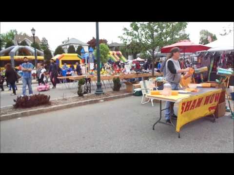 Maywood Street Fair, Maywood Nj Flea Market Set Up - 43017