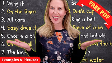 LEARN 100 COMMON ENGLISH IDIOMS | English Vocabulary Lesson