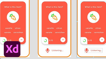 Adobe XD Daily Creative Challenge - Voice Triggers | Adobe Creative Cloud