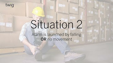 How to use man down alarm?