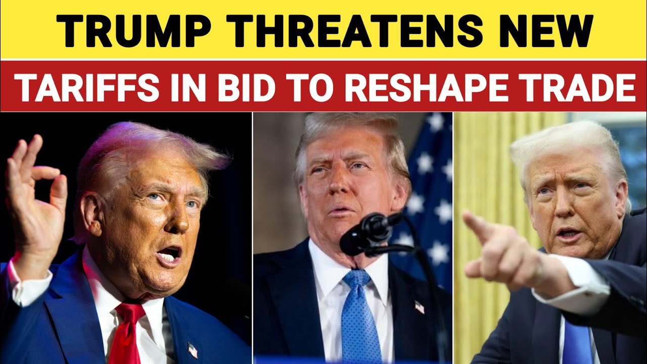 Trump threatens new tariffs in bid to reshape trade || USA TODAY NEWS ...