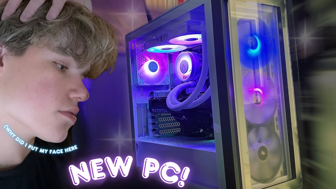 ASMR │ Unboxing My New COMPUTER!🤯 (Custom Built)