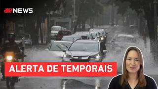 Temporais atingem Nordeste e Sul e devem continuar nos próximos dias, diz especialista