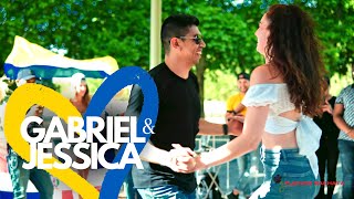 GABRIEL Y JESSICA - QUIZAS SI QUIZAS NO - EL TORITO - BACHATA TRADICIONAL DEMO CLASS