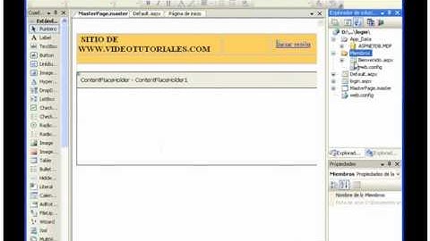 07.- Curso VWD y ASP.NET. Crear sistema de Login