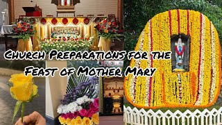 Steps Towards the Joyful Celebration of Mother Mary’s Feast❤️😍