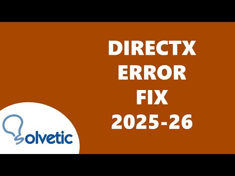 DirectX Error FIX