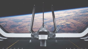 Immersive Spaceship Unreal engine environment #3D #unrealengine5