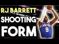 RJ Barrett Shooting Form Breakdown
