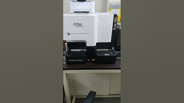 Erba e lite 580 hematology analyzer