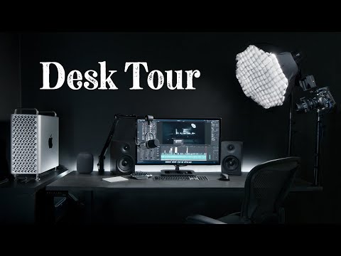 Home YouTube Studio Tour | My ALL IN ONE Filming & Editing YouTube Studio Setup 2021