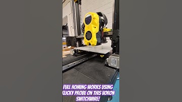 Homing the Voron Switchwire works! Using Klicky Probe!