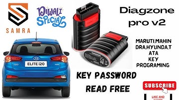 Hyundai KEY password read with #thinkdiag scanner #diagzone