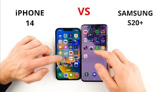 iPhone 14 vs Samsung S20+ | SPEED TEST