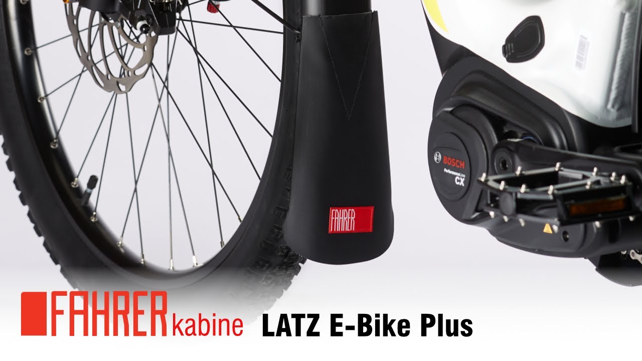 LATZ E-Bike Plus Schmutzfänger für Schutzbleche 70-90 mm