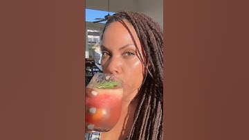 Tropical Sunset Glow Fizz  🌅  Zero alcohol. All glow. 💧#mocktail #drinkyourglow