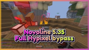 Novoline 5.35 unpatched everything! | LongJump, Speed, Tower... | Hypixel Hacking