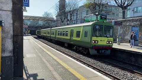 8600 Class DART Arriving at Dun Laoghaire