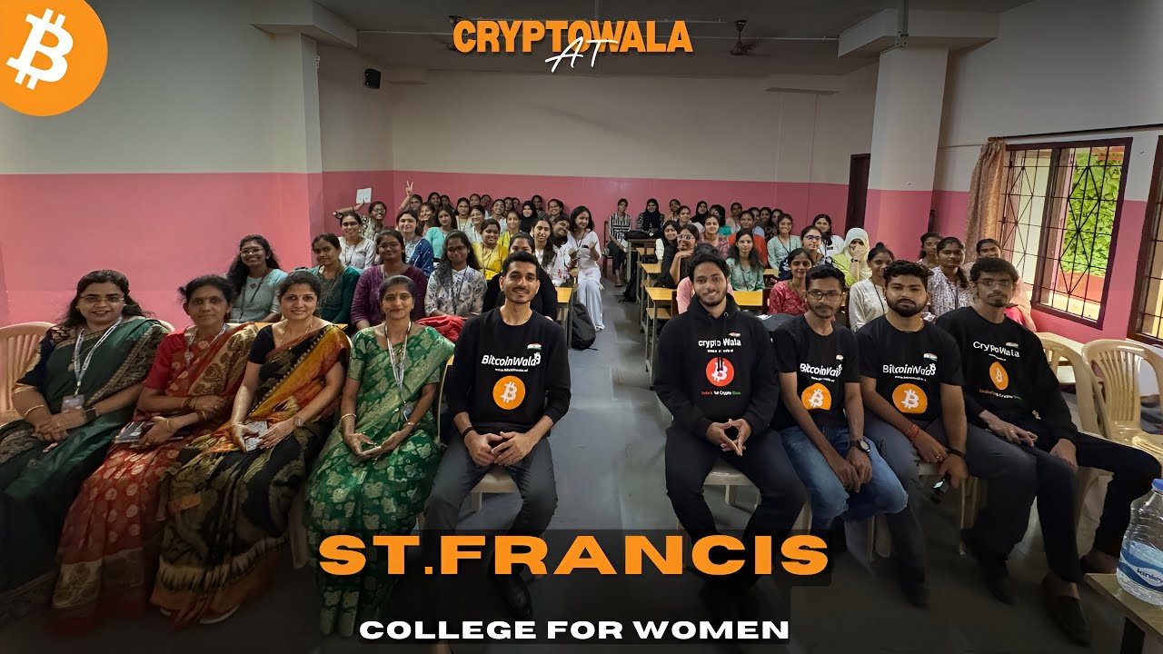 CryptoWala Seminar at St. Francis College for Women