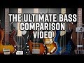 The ultimate bass comparison