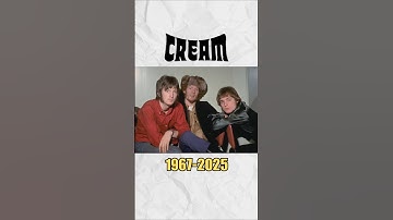 Cream (1967-2025) #nostalgia #music #cream #rock #rocknroll #ericclapton #rockstar #shorts #england