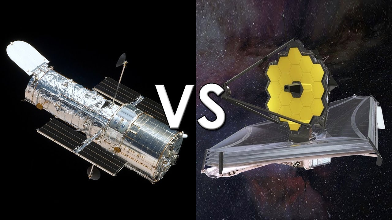  Diferencias entre el HUBBLE y el JAMES WEBB