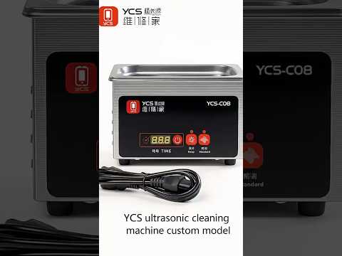 YCS Ultrasonic Cleaner | Water Damaged Phone PCB & Camera Cleaning 🛠️📲 #repair #tools