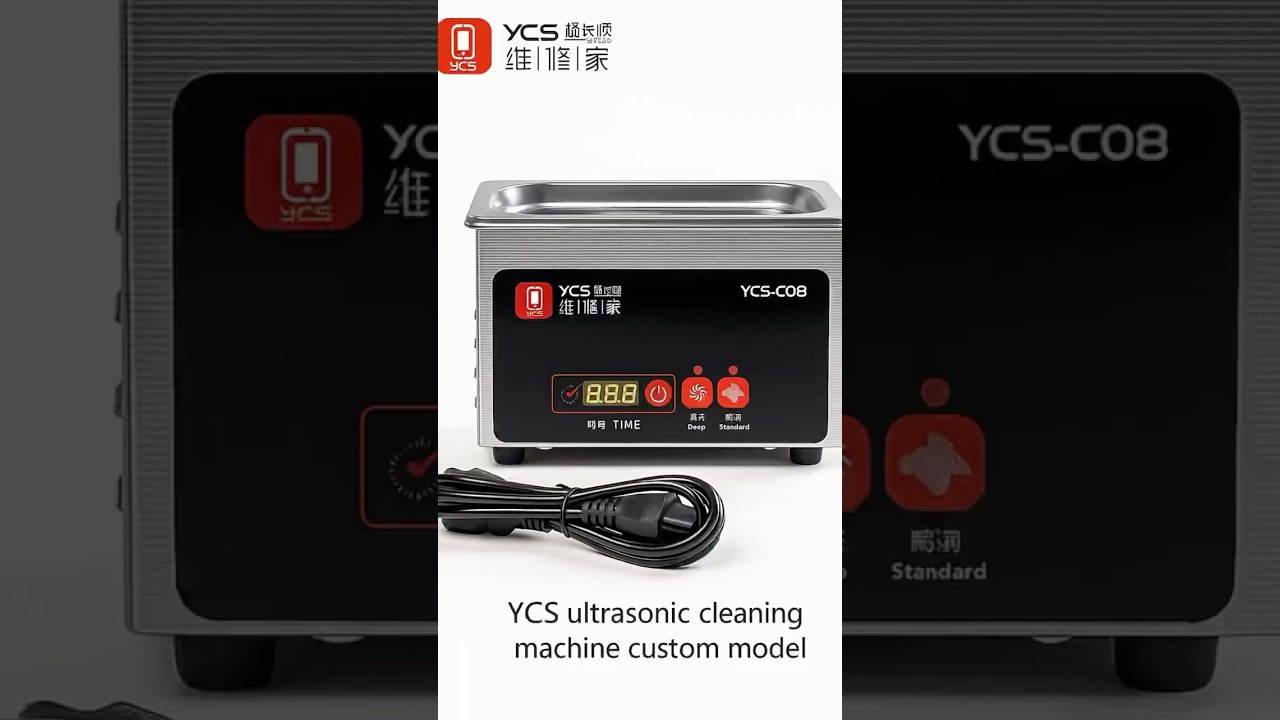 YCS Ultrasonic Cleaner | Water Damaged Phone PCB & Camera Cleaning 🛠️📲 