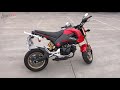 Honda Grom Stunt bike build - Parts List