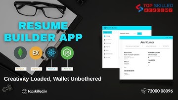 MERN Stack Project: Get a Resume Builder Application at an Affordable Price! 📄