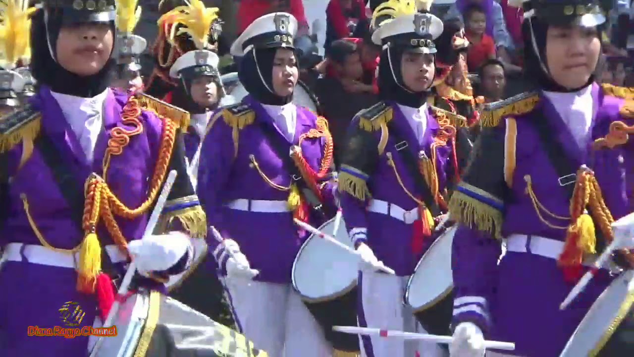 Marching Band SMP Negeri 2 Sidoharjo Wonogiri Lomba Di Piala PANGDAM IV Diponegoro
