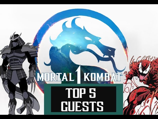 Mortal Kombat X - TOP 5 Guest Characters! [Jason & Red Hood] 