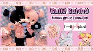 Devil Inspired Bully Bunny Two Headed Backpack!